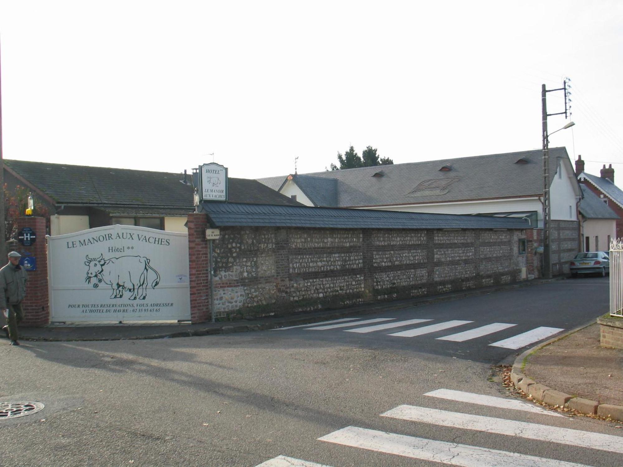 Hotel Le Manoir Aux Vaches Yvetot Esterno foto